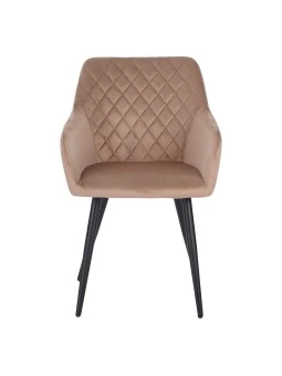 FLINDY Chaise de Salle à Manger en Velours Matelassé Chaise de sal...