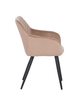 FLINDY Chaise de Salle à Manger en Velours Matelassé Chaise de sal...