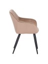 FLINDY Chaise de Salle à Manger en Velours Matelassé Chaise de sal...