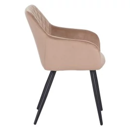 FLINDY Chaise de Salle à Manger en Velours Matelassé Chaise de sal...