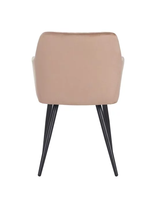 FLINDY Quilted Velvet Dining Chair with Diamond Pattern