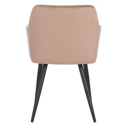 FLINDY Quilted Velvet Dining Chair with Diamond Pattern