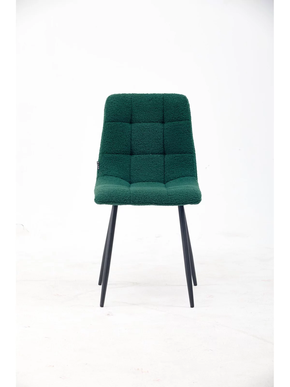 Chaise de Salle à Manger Matelassée | Chaise Moderne en Tissu Teddy...