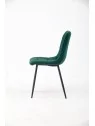 Chaise de Salle à Manger Matelassée | Chaise Moderne en Tissu Teddy...