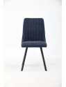 Chaise de Salle à Manger à Surpiqûres | Chaise Moderne en Tissu Tex...