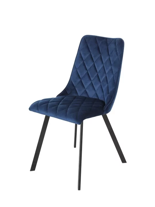 Chaise de Salle à Manger à Surpiqûres | Chaise Moderne en Tissu Tex...