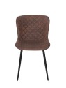TESSA Chaise de Salle à Manger Matelassée | Chaise en Velours Vert ...