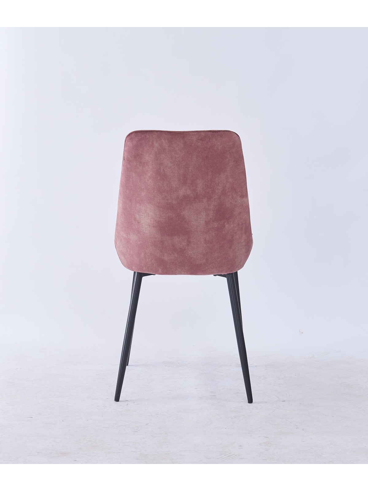 Grid-Tufted Dining Chair | Modern Velvet Chair in Charcoal Grey | B...