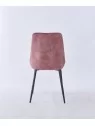 Chaise de Salle à Manger Matelassée | Chaise Moderne en Velours Gri...