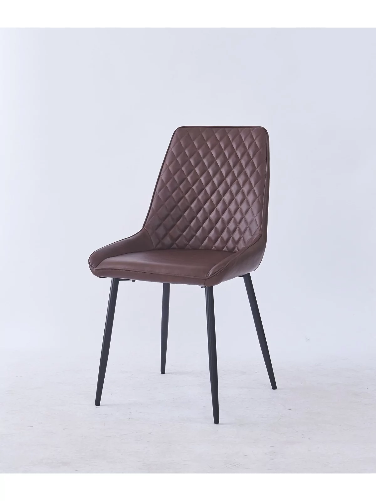 Chaise de Salle à Manger Matelassée | Chaise Moderne en Velours Gri...