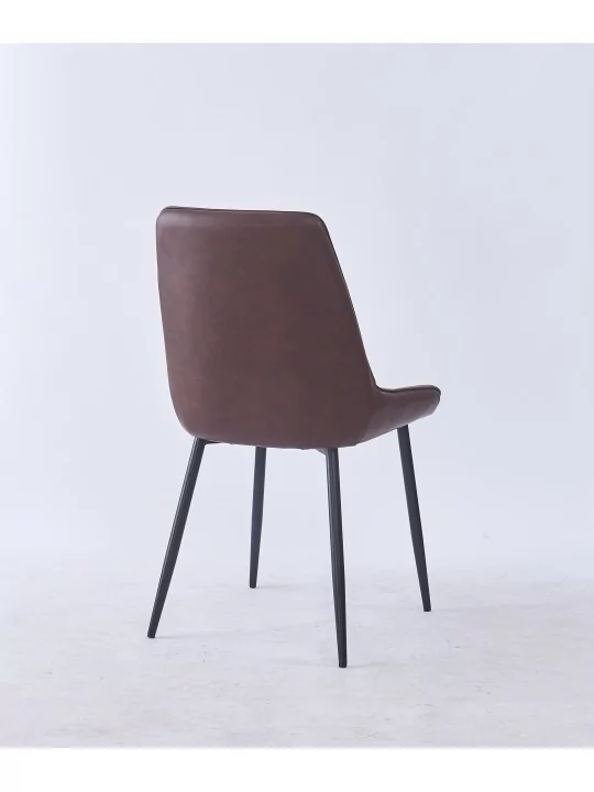 Chaise de Salle à Manger Matelassée | Chaise Moderne en Velours Gri...