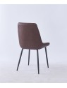 Chaise de Salle à Manger Matelassée | Chaise Moderne en Velours Gri...