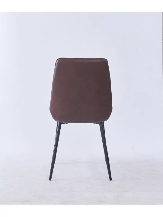 Chaise de Salle à Manger Matelassée | Chaise Moderne en Velours Gri...