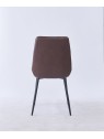 Grid-Tufted Dining Chair | Modern Velvet Chair in Charcoal Grey | B...