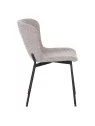 Set of 4 RIYA Modern Upholstered Dining Chair with Fabric Cover