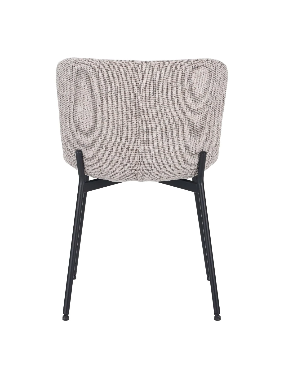 Set of 4 RIYA Modern Upholstered Dining Chair with Fabric Cover