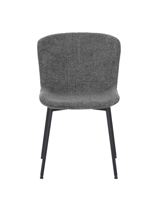 Set of 4 RIYA Modern Upholstered Dining Chair with Fabric Cover