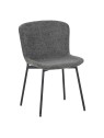 Set of 4 RIYA Modern Upholstered Dining Chair with Fabric Cover