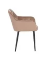 Set of 4 MARIOTufted Velvet Armchair with Contemporary Style