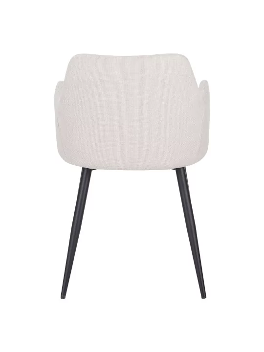 Lot de 4 LANCE Chaise de Salle à Manger Contemporaine avec Accoudoi...