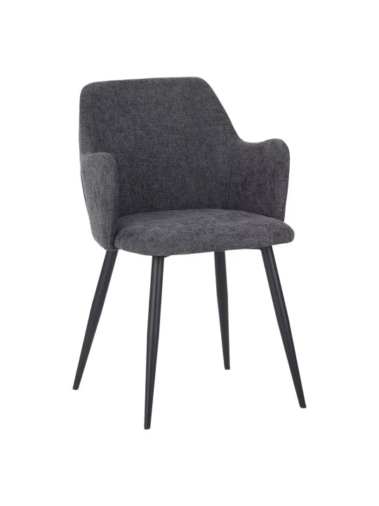 Lot de 4 LANCE Chaise de Salle à Manger Contemporaine avec Accoudoi...