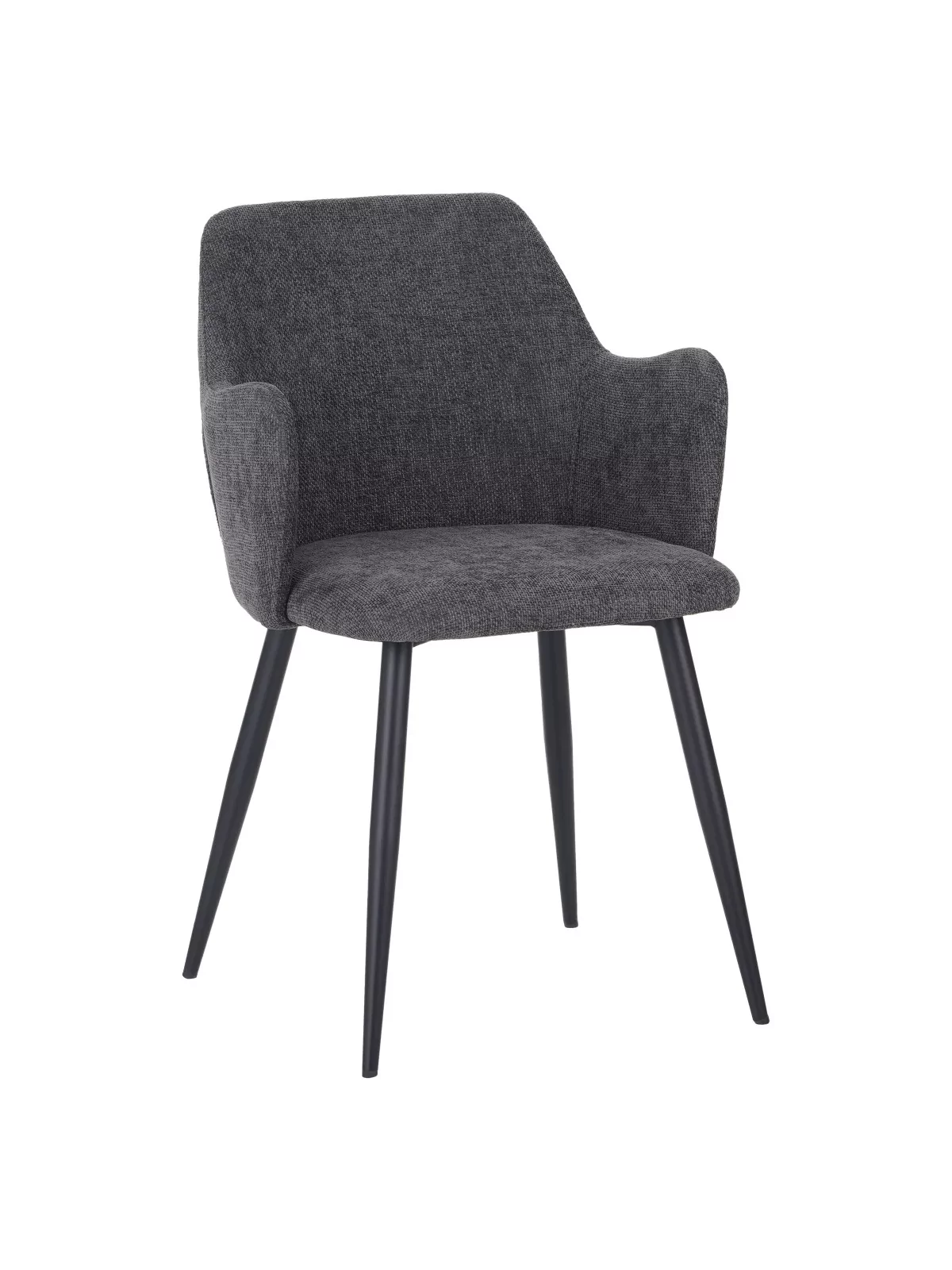 Lot de 4 LANCE Chaise de Salle à Manger Contemporaine avec Accoudoi...