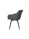 Set of 4 CARLO-SWISwivel Quilted Velvet Dining Chair with Diamond P...