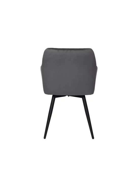 Set of 4 CARLO-SWISwivel Quilted Velvet Dining Chair with Diamond P...