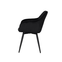 Lot de 4 CARLO-SWI Chaise de Salle à Manger Pivotante en Velours Ma...