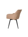 Lot de 4 CARLO-SWI Chaise de Salle à Manger Pivotante en Velours Ma...