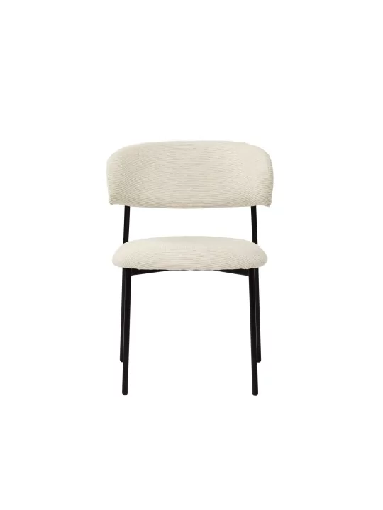 Set of 4 KELLY Minimalist Corduroy Dining Chair