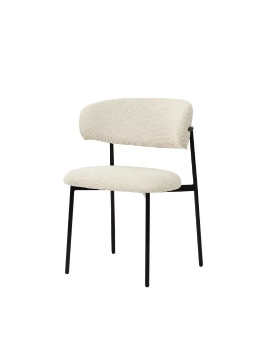Set of 4 KELLY Minimalist Corduroy Dining Chair