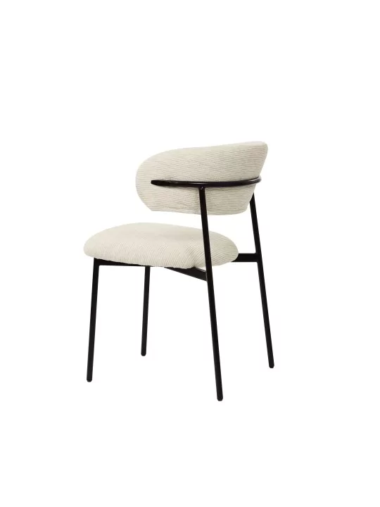 Set of 4 KELLY Minimalist Corduroy Dining Chair