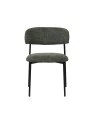 Lot de 4 KELLY Chaise de Salle à Manger Minimaliste en Velours Côte...