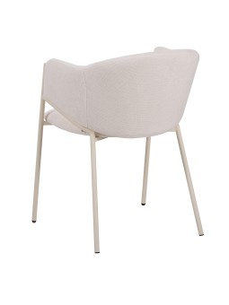 Set of 4 CUICY Luxury Monochromatic Dining Chair with Modern Design