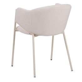 Set of 4 CUICY Luxury Monochromatic Dining Chair with Modern Design
