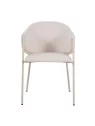Lot de 4 CUICY Chaise de Salle à Manger Monochromatique Luxueuse au...