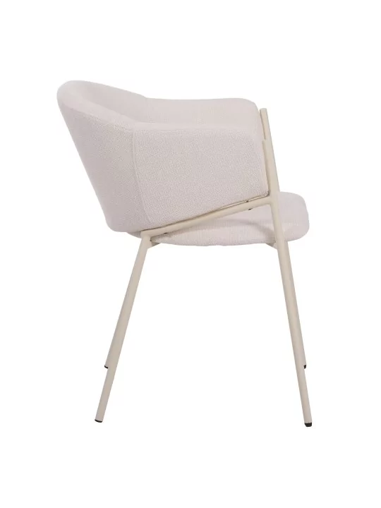 Lot de 4 CUICY Chaise de Salle à Manger Monochromatique Luxueuse au...