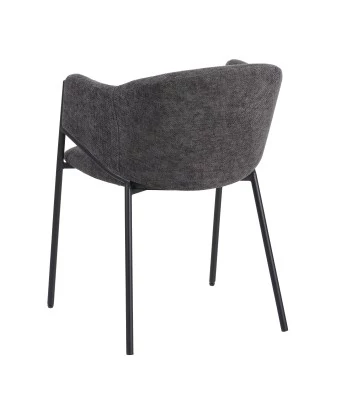 Set of 4 CUICY Luxury Monochromatic Dining Chair with Modern Design