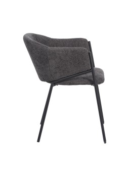 Set of 4 CUICY Luxury Monochromatic Dining Chair with Modern Design