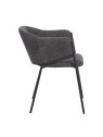 Lot de 4 CUICY Chaise de Salle à Manger Monochromatique Luxueuse au...