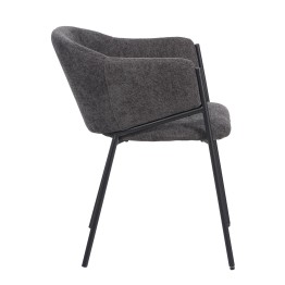 Set of 4 CUICY Luxury Monochromatic Dining Chair with Modern Design
