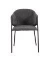 Lot de 4 CUICY Chaise de Salle à Manger Monochromatique Luxueuse au...