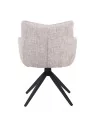 Set of 4 SELINA Modern 360° Swivel Accent Chair with Spider Base