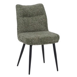 Set of 4 DYYK Modern Textured Dining Chair | Contemporary Accent Ch...