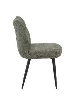 Set of 4 DYYK Modern Textured Dining Chair | Contemporary Accent Ch...