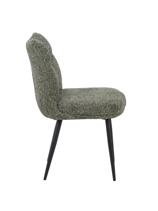 Set of 4 DYYK Modern Textured Dining Chair | Contemporary Accent Ch...