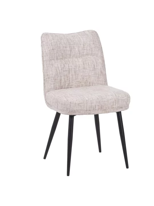 Lot de 4 DYYK Chaise de Salle à Manger Texturée | Chaise Contempora...