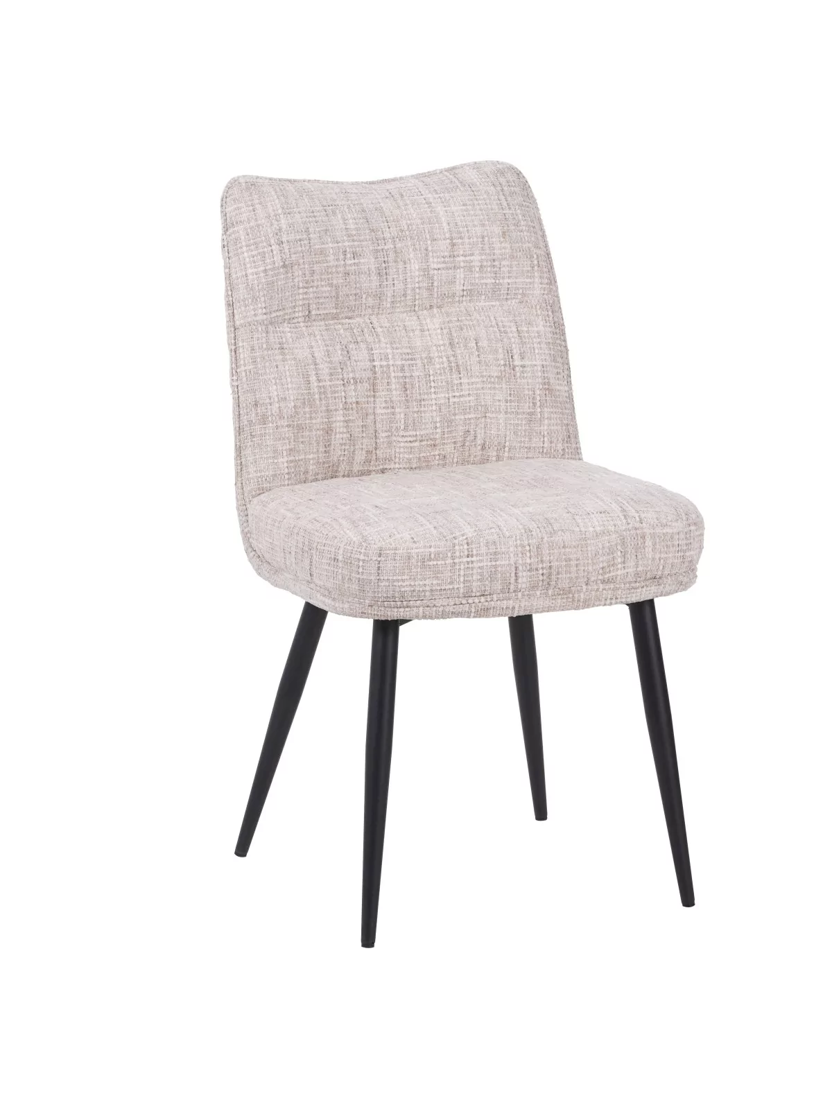 Set of 4 DYYK Modern Textured Dining Chair | Contemporary Accent Ch...