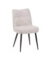 Lot de 4 DYYK Chaise de Salle à Manger Texturée | Chaise Contempora...